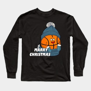 Christmas Basketball Long Sleeve T-Shirt